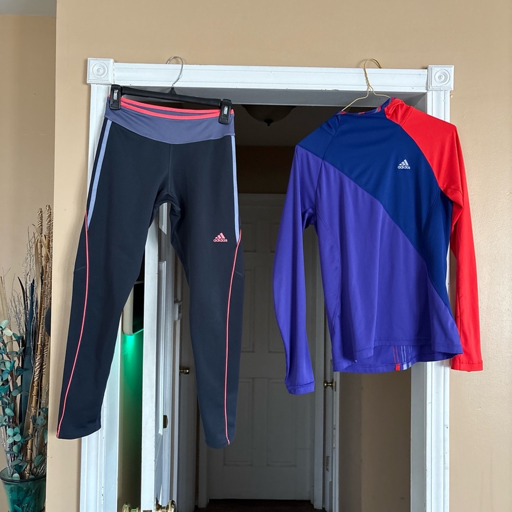 Adidas women legging casual set